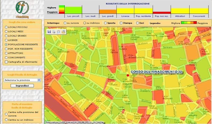Geomarketing – sistemi geoinformativi per il marketing